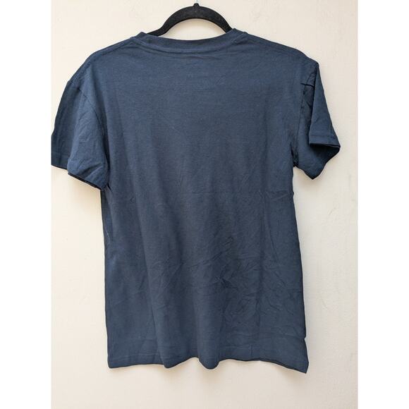 The Rolling Stones T-Shirt Graphic 1975 US Tour Short Sleeve Blue Size XS - Picture 7 of 8